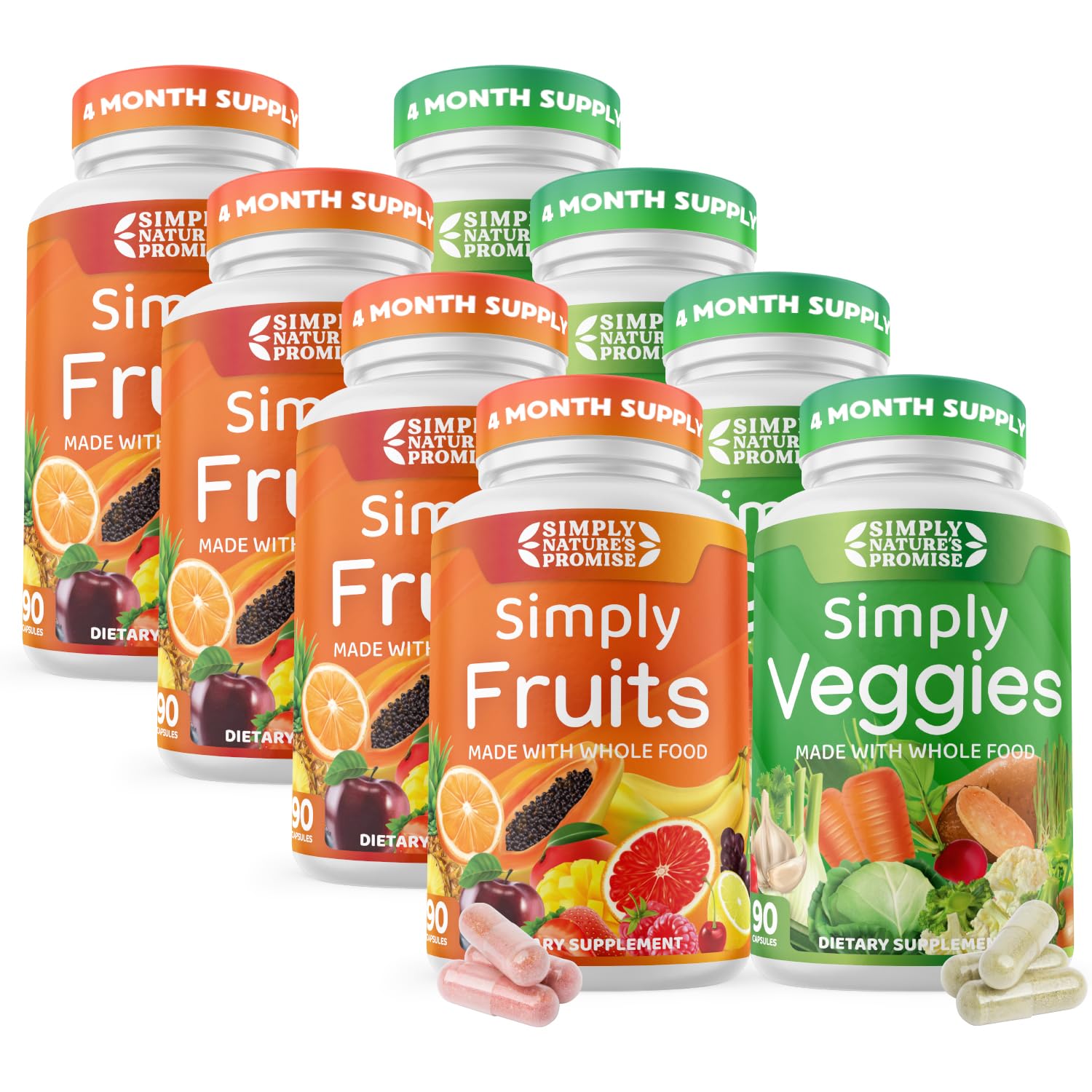 Simply Nature's Promise - Packed with Over 40 Different Fruits & Vegetables Simply Nature's PromiseUS supplements