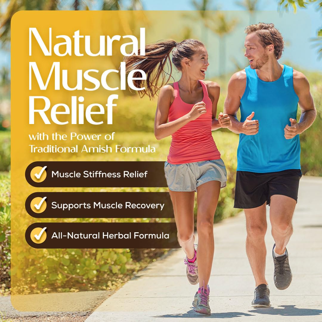 Old Amish Muscle and Digestion Tonic Pack (Formerly: Stops Leg Cramps and Stops Acid Reflux) with Apple Cider Vinegar Bundle by Caleb Treeze Caleb TreezeAu supplements