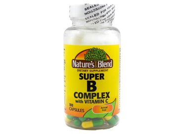 Nature's Blend Super B with C 100 Capsules Nature's BlendAu supplements