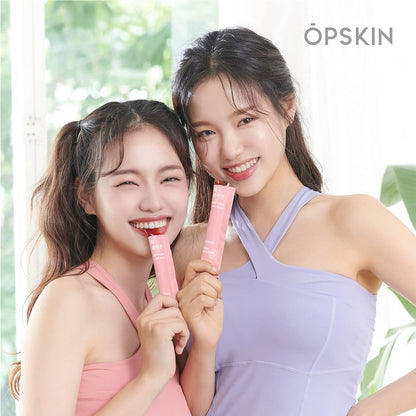 OPSKIN Teen Collagen 14 Pieces, Hydrolysed Marine Collagen Jelly, Grapefruit Flavour Gummy Sticks OPSKINUS supplements
