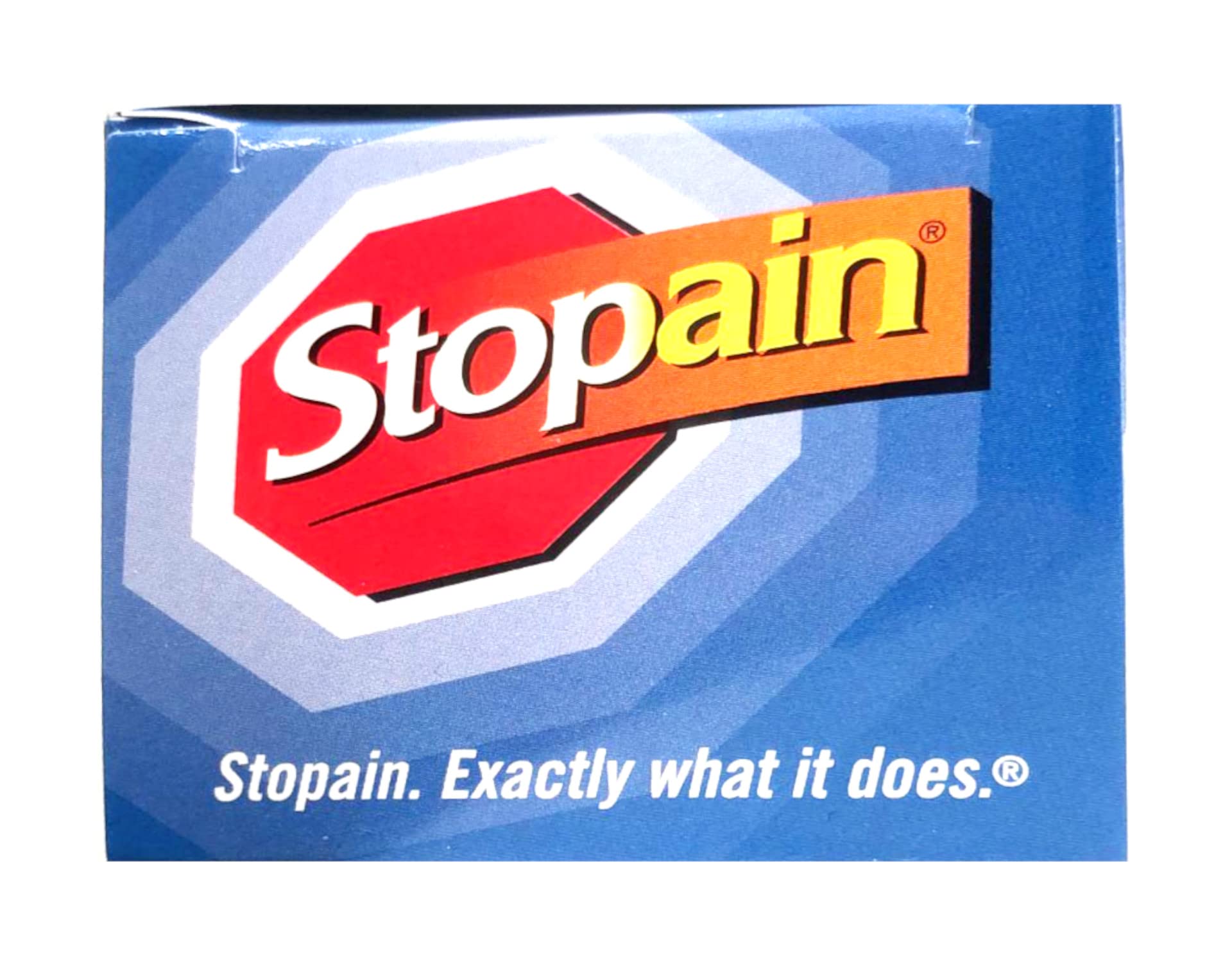 Stopain Pain Relief Roll On Gel 3oz (4 Pack) USA Made, Max Strength Fast Acting with MSM, Glucosamine, Menthol for Lower Back, Knee, Neck, HSA FSA Approved Topical Analgesic Products StopainAu supplements