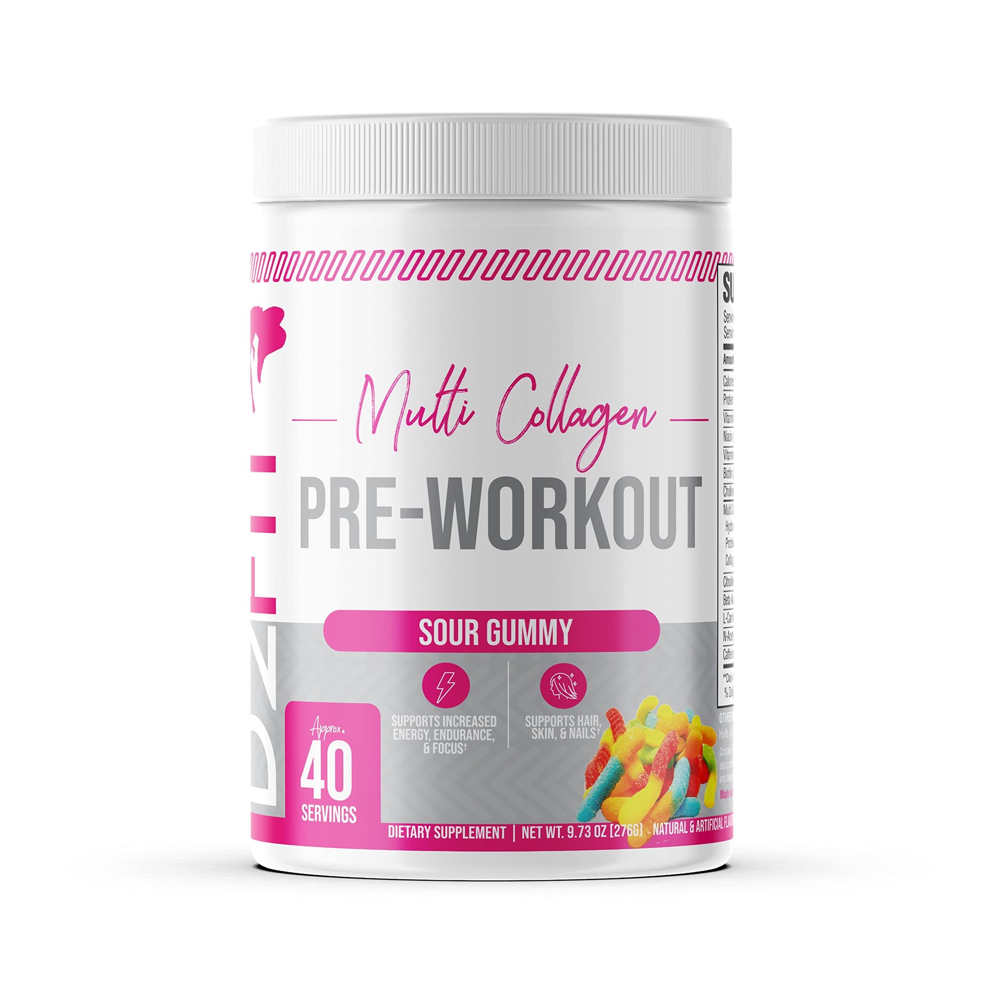 D2Fit (by Jessica Bass Women’s Pre Workout Multi Collagen (2.5g) + Biotin (150mcg) D2FitAu supplements