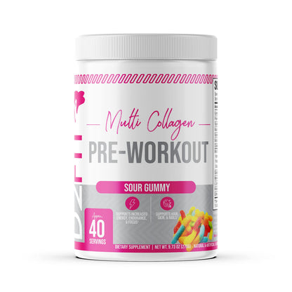 D2Fit (by Jessica Bass Women’s Pre Workout Multi Collagen (2.5g) + Biotin (150mcg) D2FitUS supplements