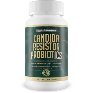 Candida Resistor Probiotics - Our Best Candida Support Capsules - Our Pills for Candida Happy Health MarketplaceAu supplements