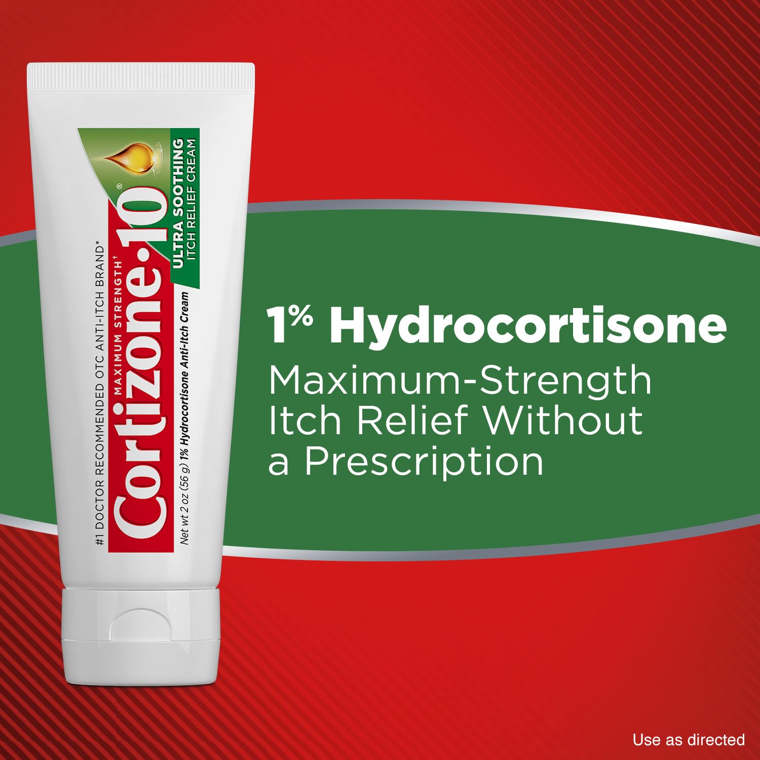 Cortizone-10 Maximum Strength Ultra Soothing Itch Relief Cream, 1% Hydrocortisone, Fast-Acting, Anti-Itch Cream for Bug Bites, Rash, Eczema, Psoriasis, Poison Ivy, Oak, Sumac & More, 2 oz Cortizone 10Au supplements