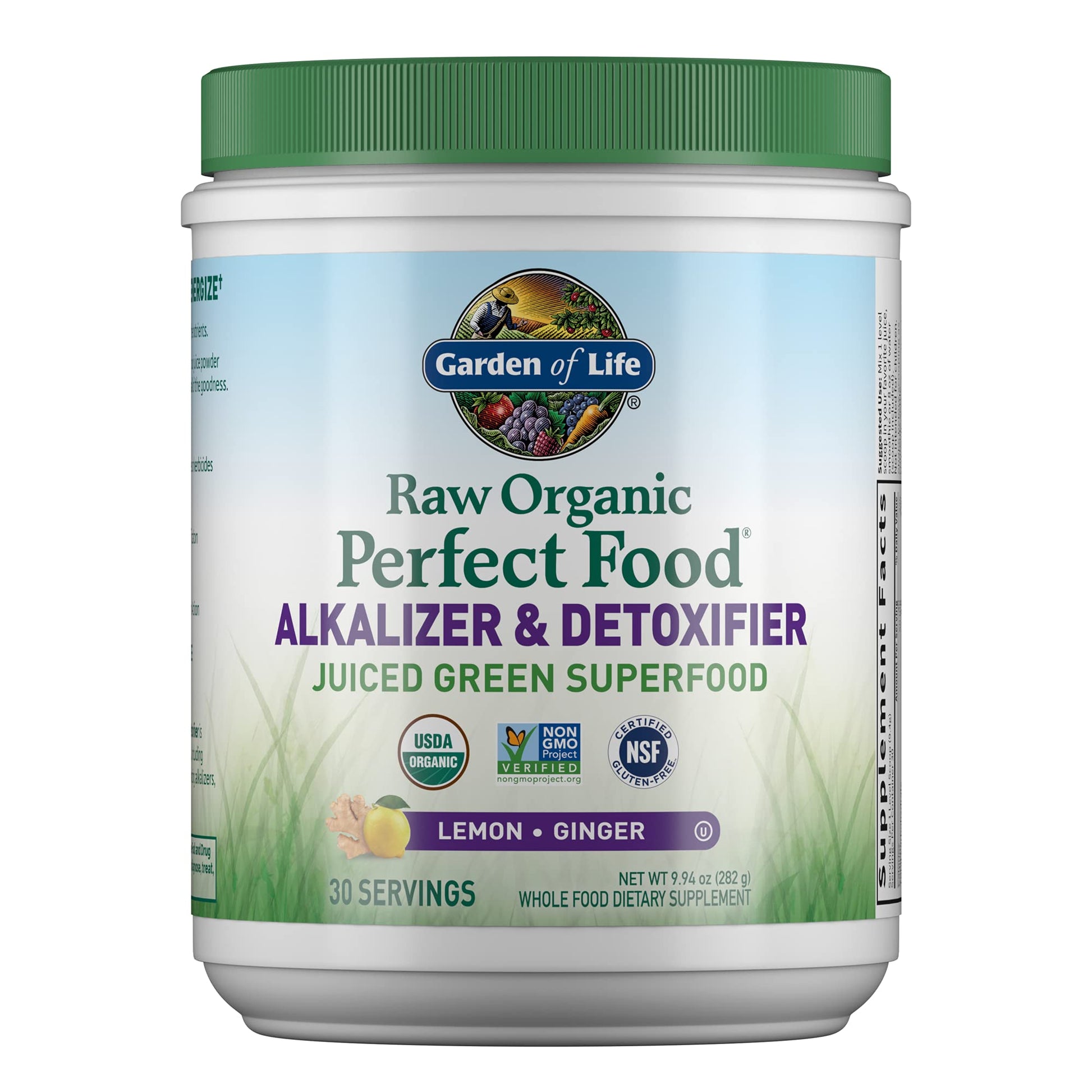 Garden of Life Raw Organic Perfect Food Alkalizer & Detoxifier Juiced Greens Superfood Garden of LifeUS supplements