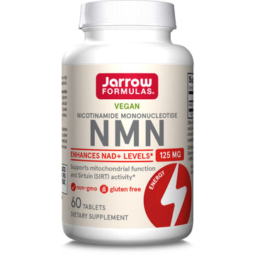 Jarrow Formulas Nicotinamide Mononucleotide (NMN) - 60 Tablets - Supports Energy Production - Dietary Supplement - Vegan, Gluten Free, Non-GMO - 60 Servings (Packaging May Vary) Jarrow FormulasAu supplements