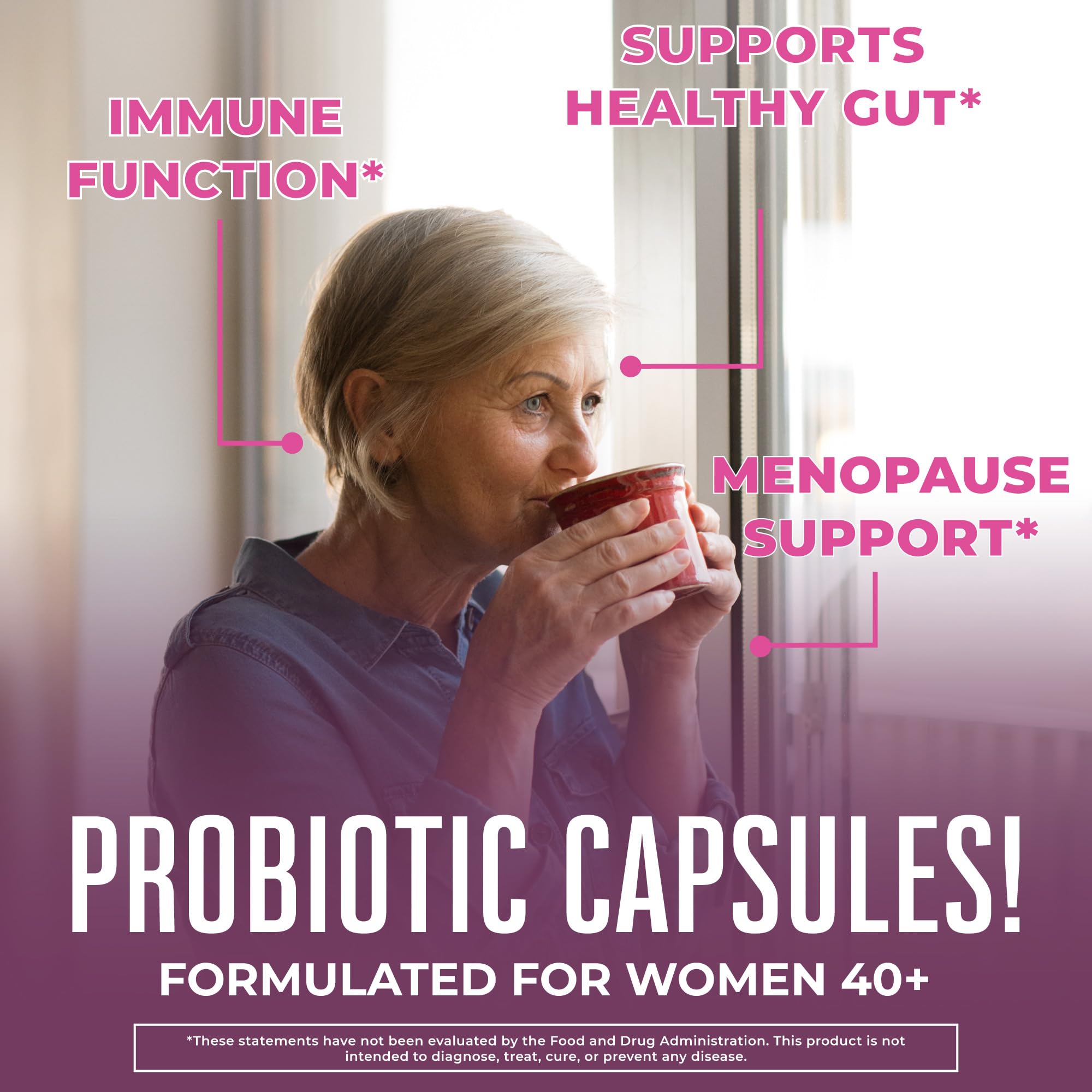 Mary Ruth's 3 in 1 Women's 40+ Health Probiotic, 30 CT MaryRuth OrganicsAu supplements