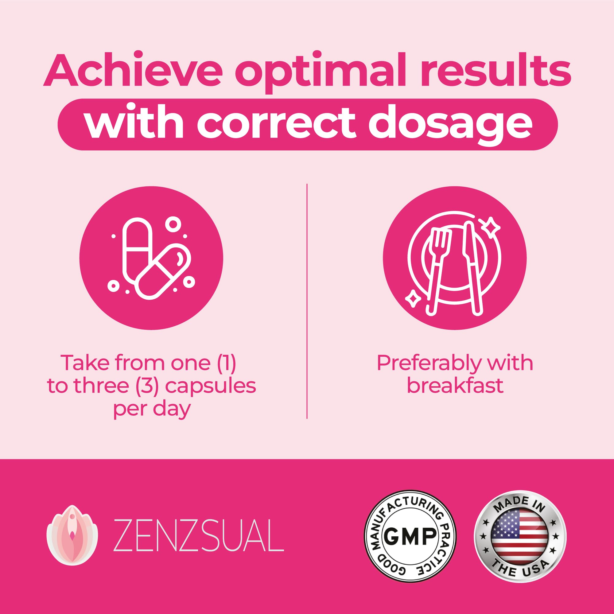 ZENZSUAL Libizenzs – Plant-Based Energy Support Supplement for Women – Caffeine-Free with Maca Root, Ashwagandha & Ginseng – Supports Daily Stamina, Focus & Well-Being – 90 Vegan Capsules ZENZSUALAu supplements