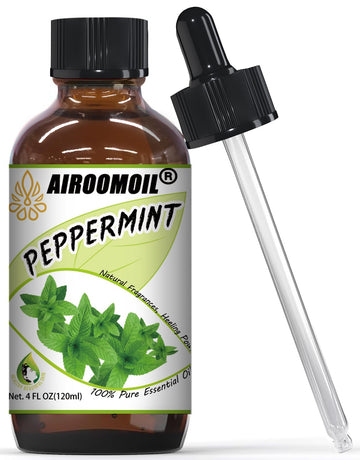 airoomoil Invigorating Peppermint Essential Oil for Showers Skin Use Shampoo Soap Ideal airoomoilAu supplements