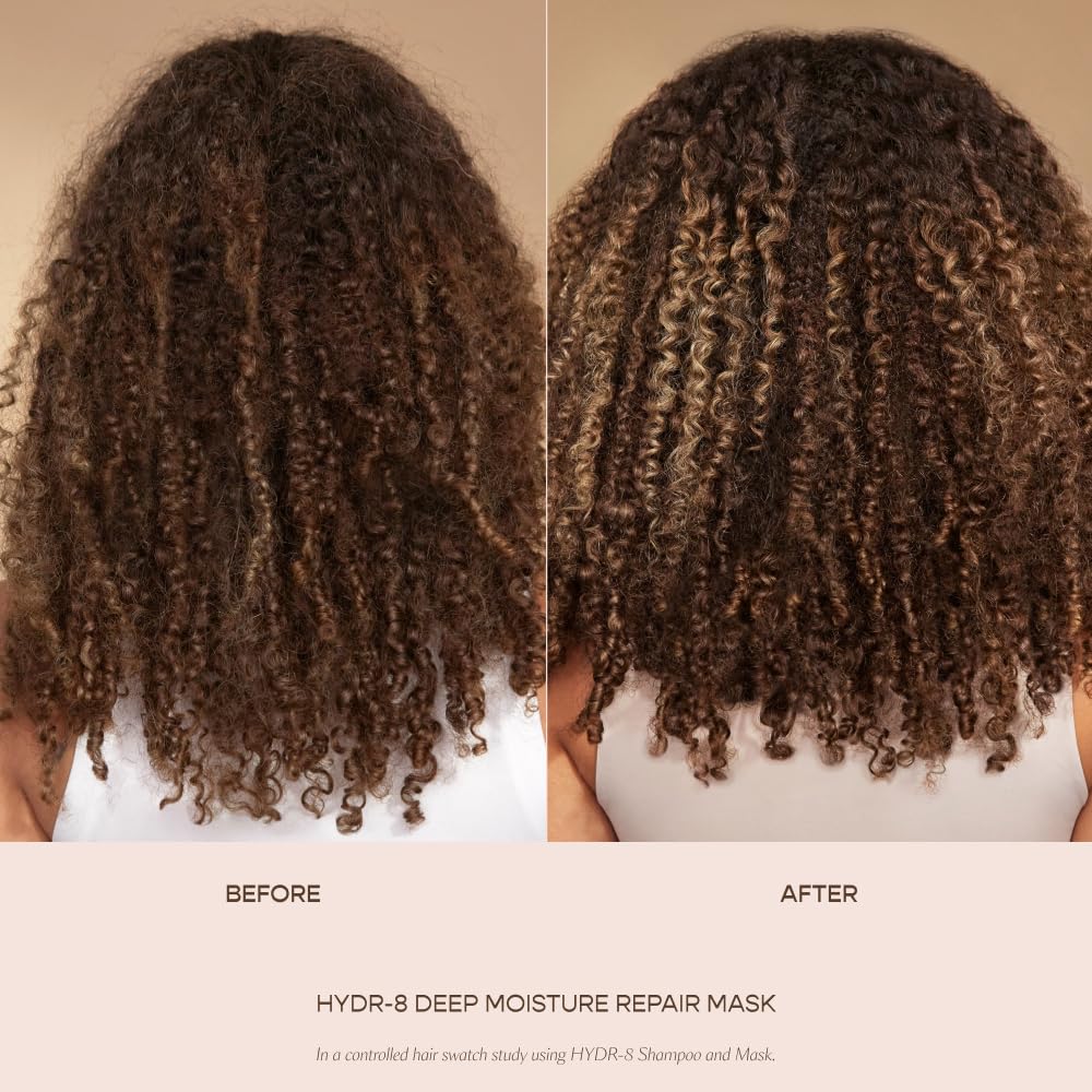 VEGAMOUR HYDR-8 Deep Moisture Repair Mask, Deep Conditioner Hair Mask Formulated Without Sulfates for Dry, Damaged, Frizzy Hair, Floral & Vanilla Scent, 5 fl. oz. VEGAMOURAu supplements