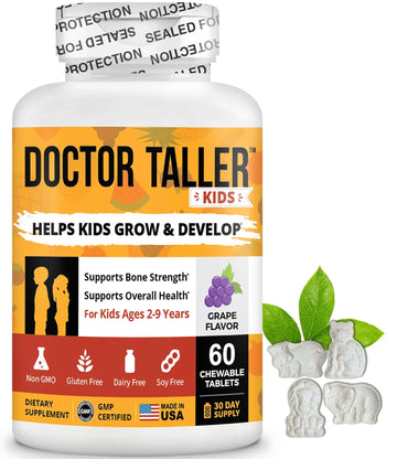 NuBest Doctor Taller Kids - Kids Multivitamins, Toddler Vitamins - Support Healthy, Immunity and Bone Strength for Ages 2 to 9 NuBestAu supplements