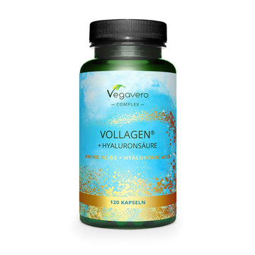 Vegavero Vegan Collagen Complex + Hyaluronic Acid | NO Additives | Vegan Collagen Powder Vollagen VegaveroAu supplements