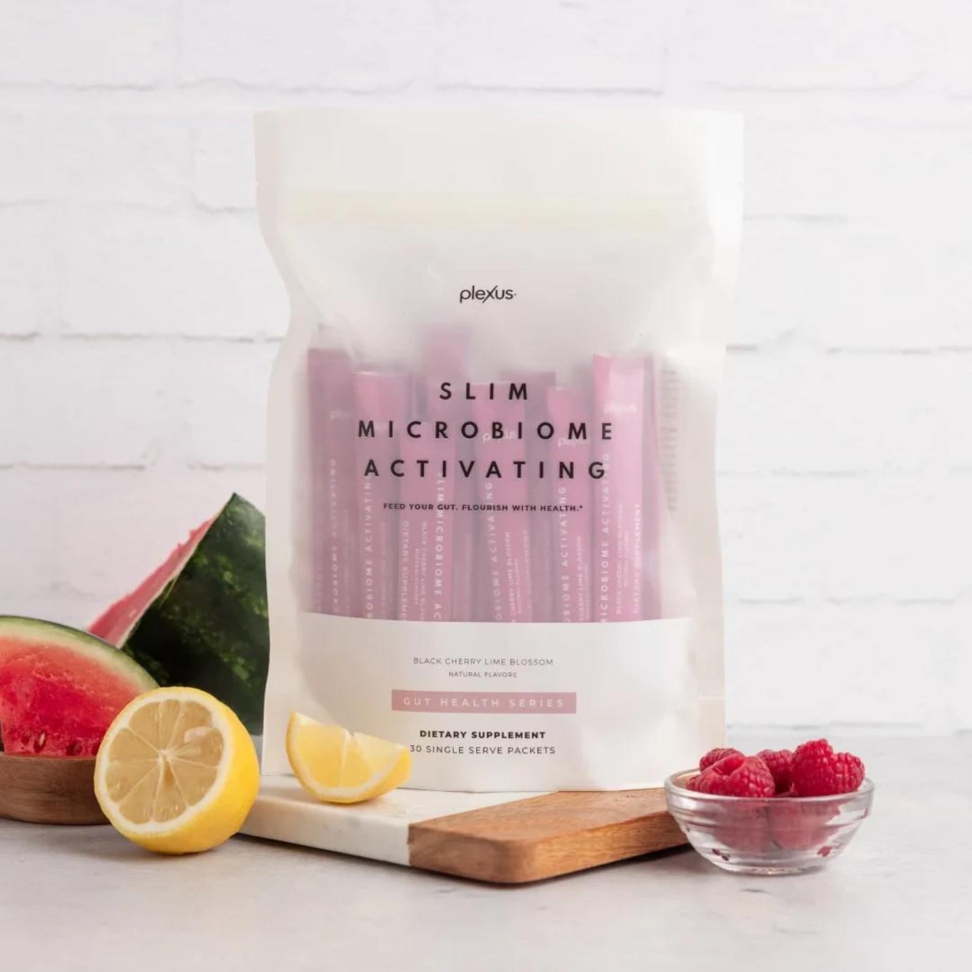 Plexus Slim MicroBiome Activating Black Cherry Lime Blossom, Dietary Supplements GenericUS supplements