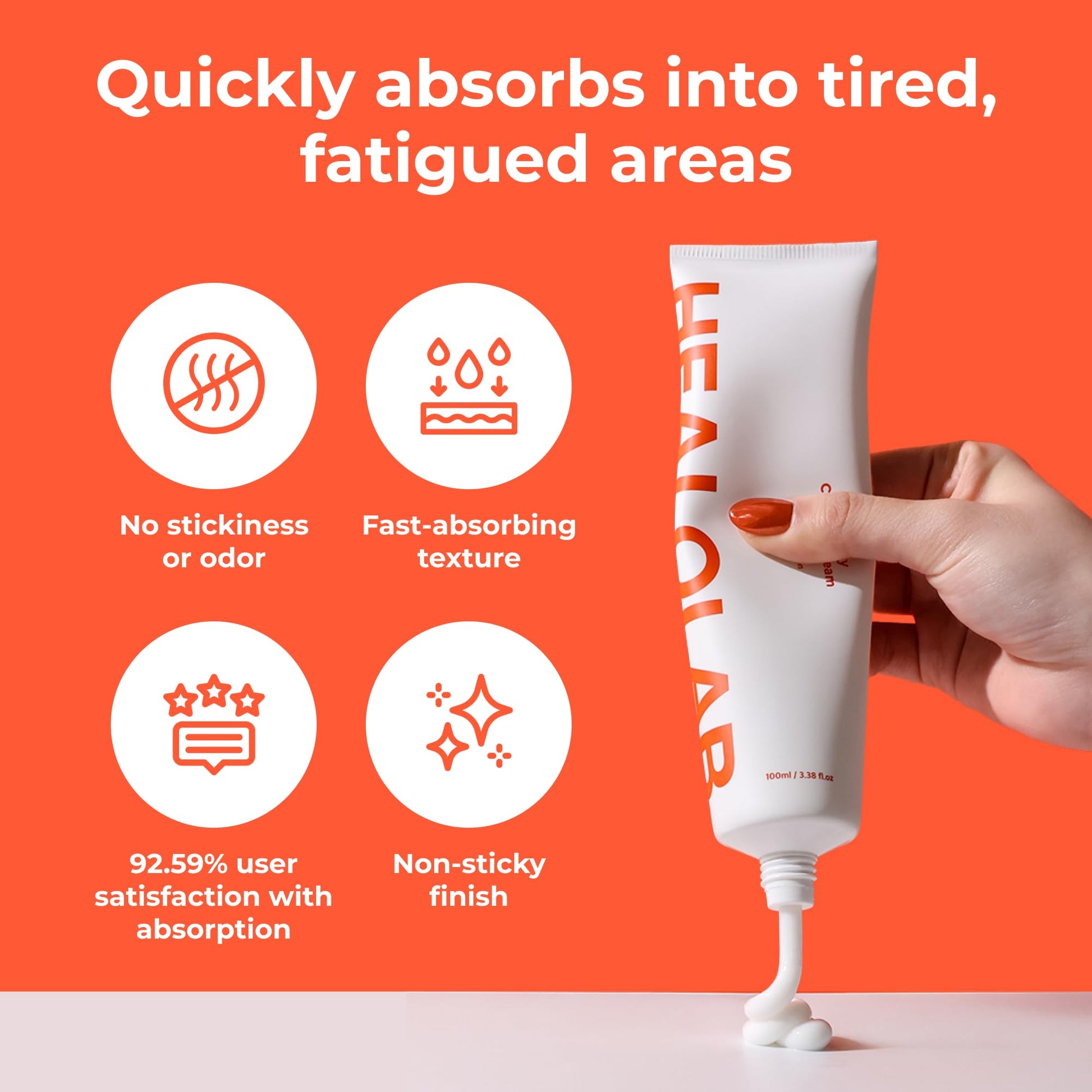 HEALOBEAM Relaxing Calcium Cream Fast Muscle & Joint Relief for Shoulder, Elbow, and Back – MSM, Magnesium Complex – Warm Sensation HEALOBEAMAu supplements