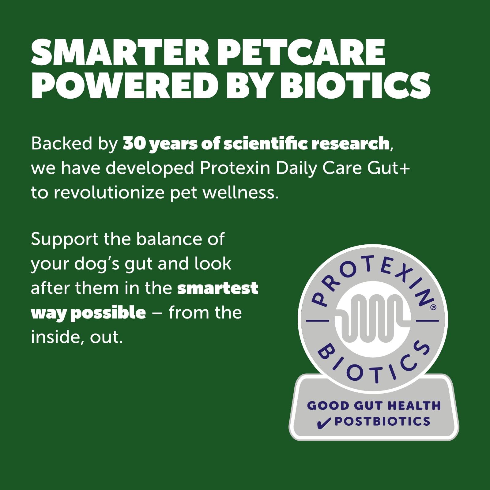 Protexin Daily Care Gut+ Mobility | 60 Dog Chews, Chicken and Bacon Flavor Dog Supplement | Probiotics for Dogs, Dog Postbiotics ProtexinAu supplements