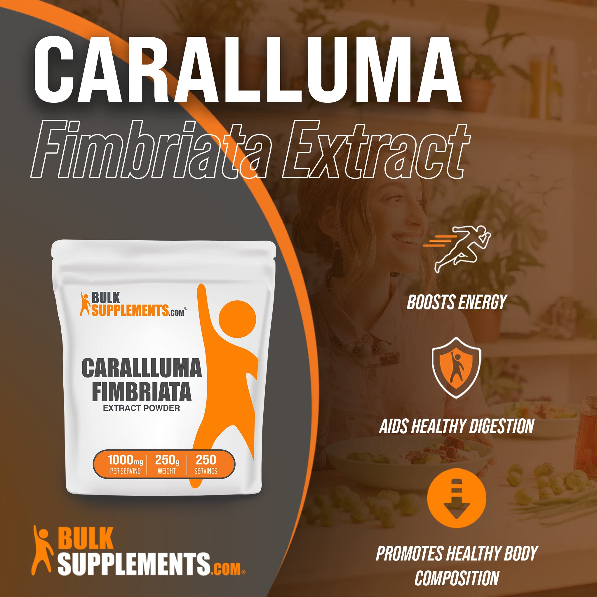 BulkSupplements.com Caralluma Fimbriata Extract Powder - Herbal Supplement for Digestive BULKSUPPLEMENTS.COMAu supplements