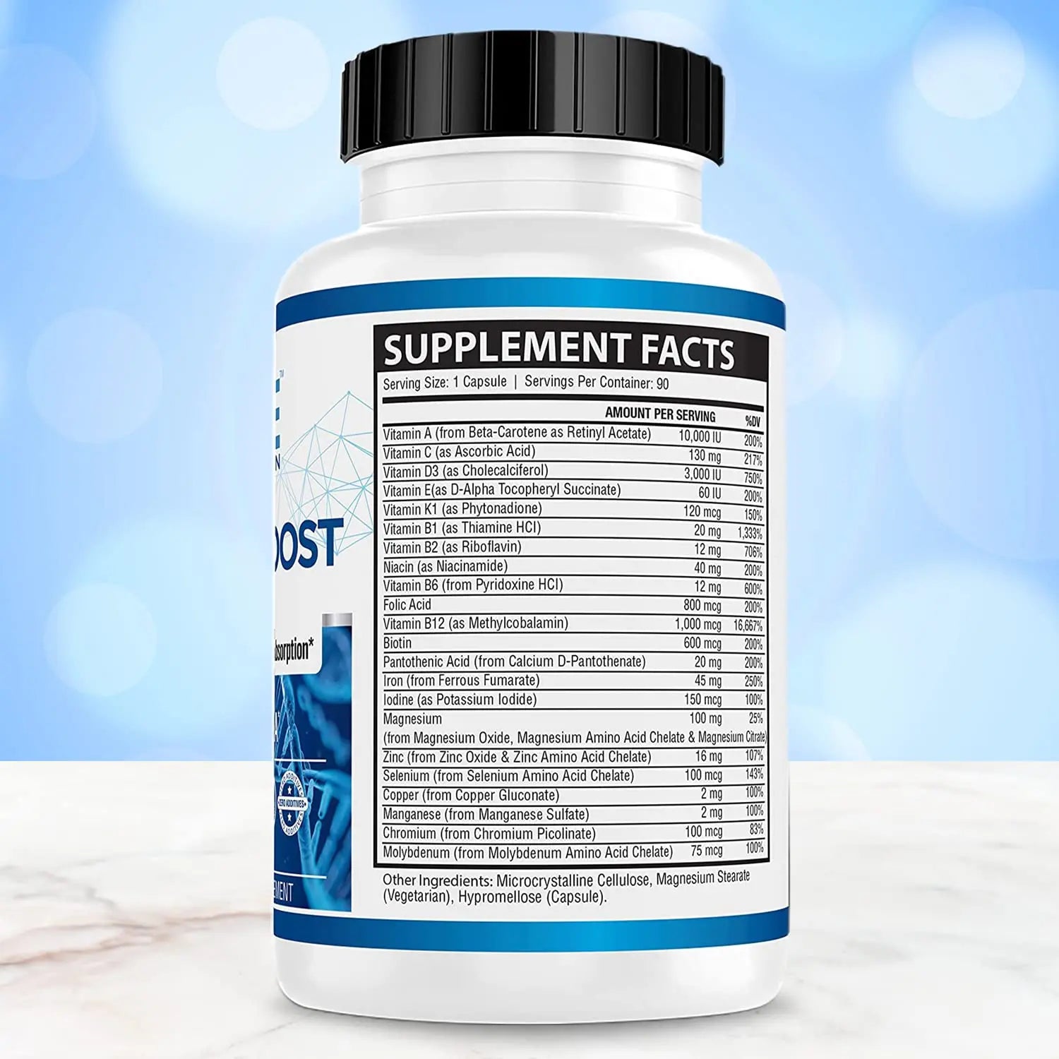Bariatric Boost One-A-Day Multivitamin 90 Day Supply with 45mg Iron Post Gastric Bypass Sleeve Surgery | Non-GMO, Gluten Free, Bariatric Multivitamin Made in USA | ACE NUTRITIONAu supplements