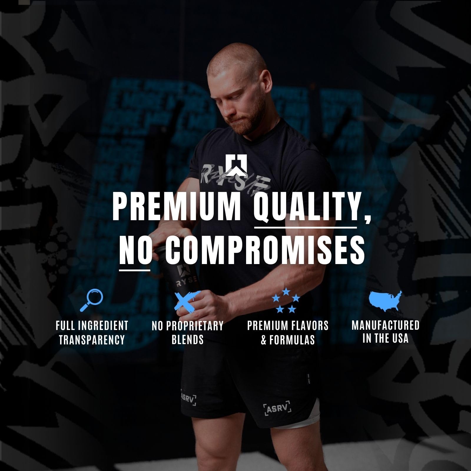 RYSE Up Supplements Project Blackout Pump Cap Max | Stimulant Free Pump Formula RYSE Up SupplementsAu supplements