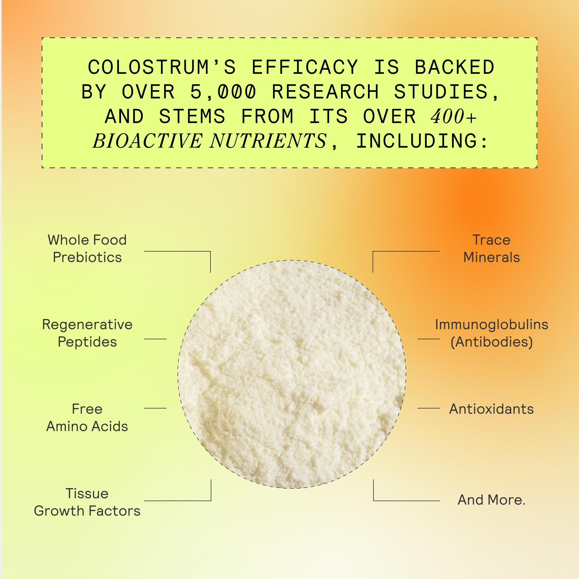 ARMRA Colostrum™ Premium Powder, Grass Fed, Gut Health Bloating Immunity Skin & Hair, Contains 400+ Bioactive Nutrients, Keto, Gluten & Fat Free (Unflavored Bundle | 90 Servings) ARMRAUS supplements