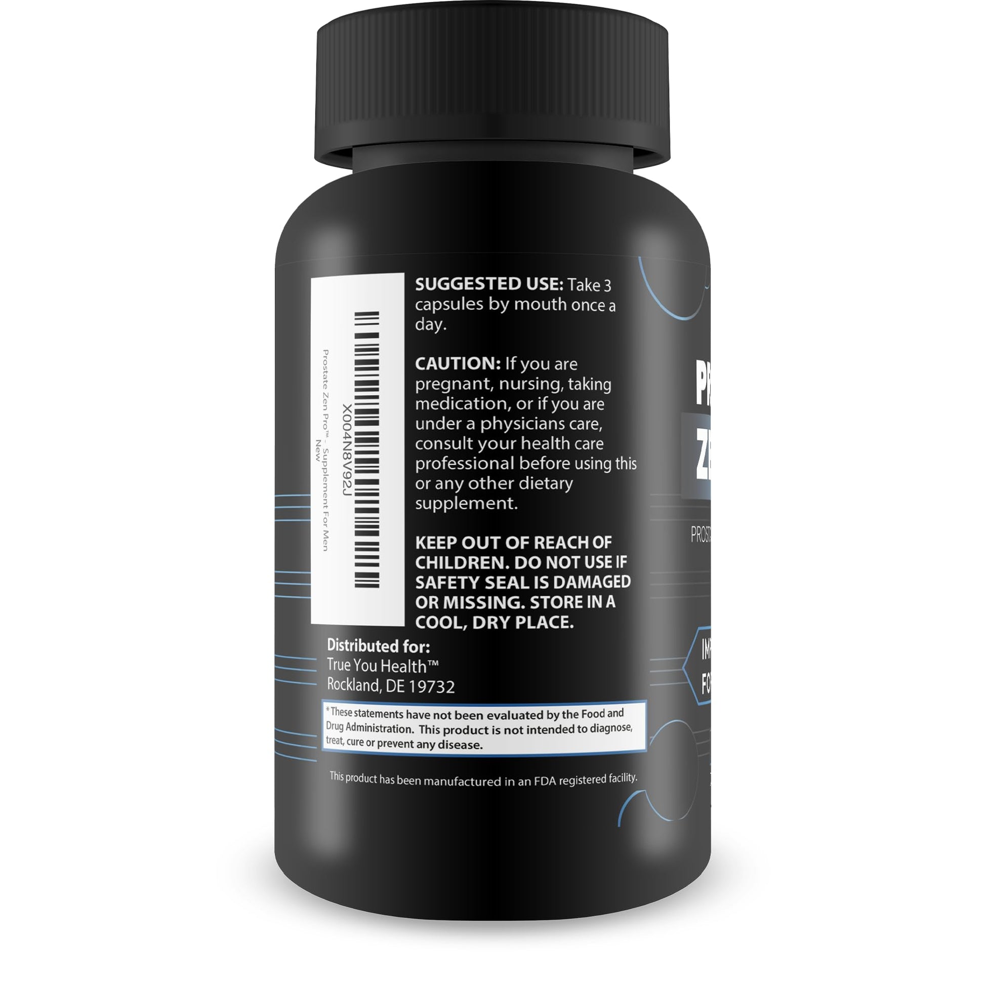 Prostate Zen Pro - Improved Formula - Our Best Prostate Health Supplement for Men - Our Best Prostate Support Supplement for Men’s Health - Natural Prostate Genix ProstaZen True You HealthAu supplements