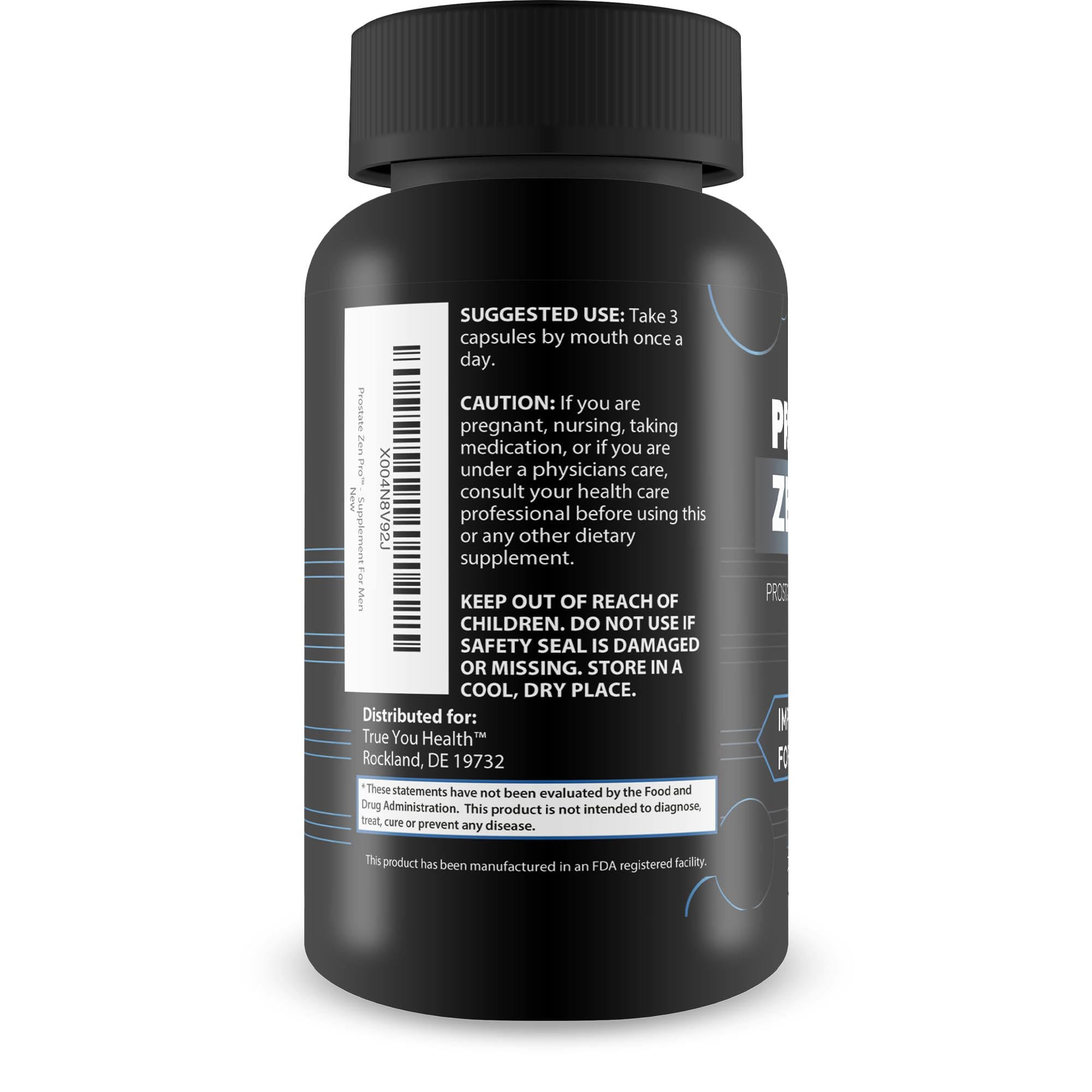 Prostate Zen Pro - Improved Formula - Our Best Prostate Health Supplement for Men - Our Best Prostate Support Supplement for Men’s Health - Natural Prostate Genix ProstaZen True You HealthAu supplements
