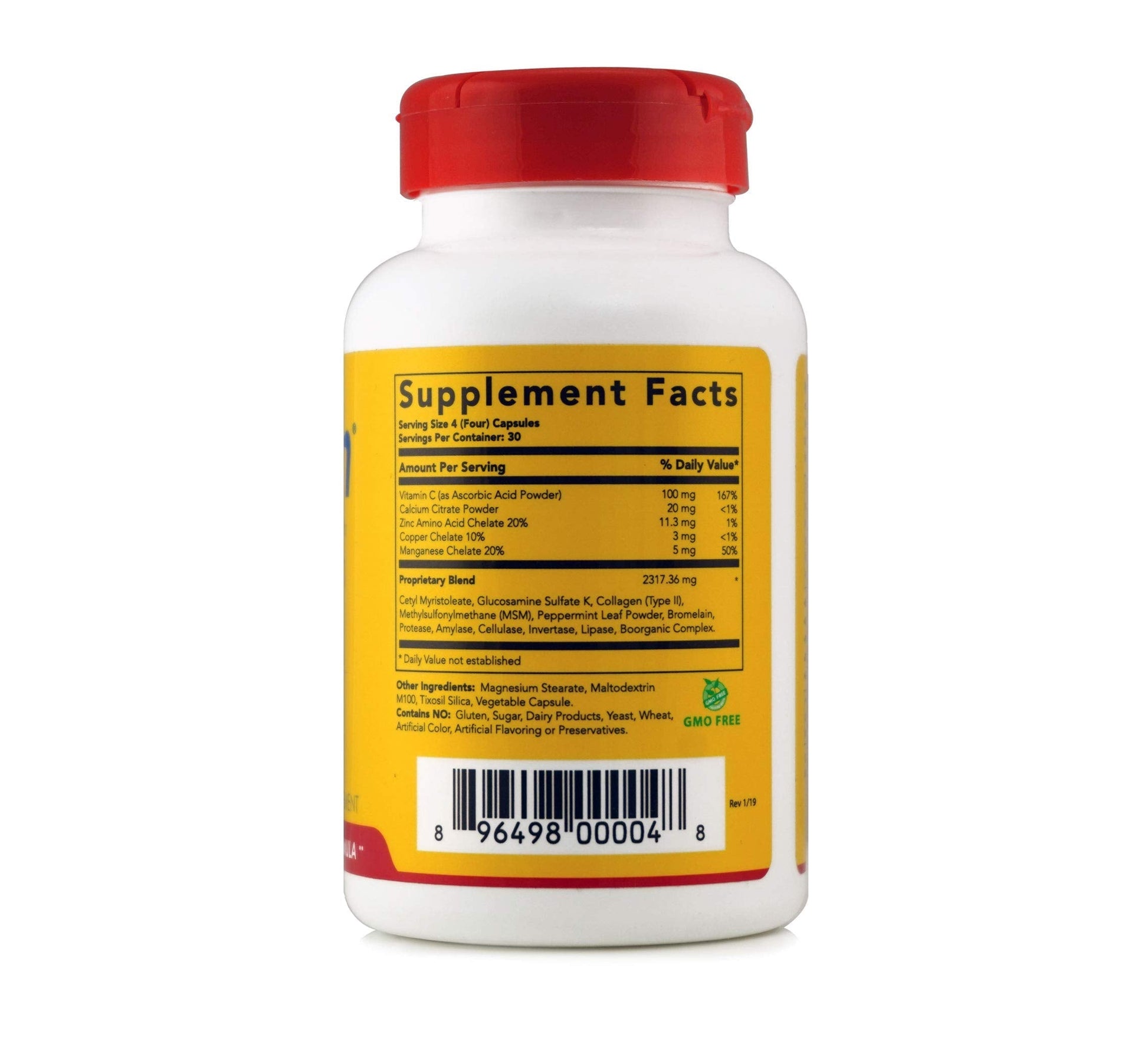 Flexcin Extra Strength Joint Formula with CM8 (Cetyl Myristoleate) - Joint Supplements for Men and Women with Glucosamine, MSM, Collagen Type II - 120 Capsules FlexcinAu supplements
