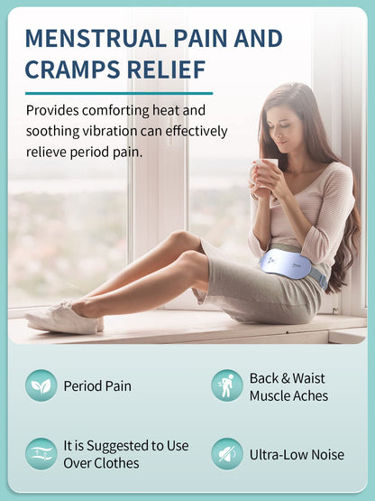 Slimpal Period Heating Pad for Cramps, FSA HSA Eligible Approved, Portable Heat Pad SlimpalUS supplements