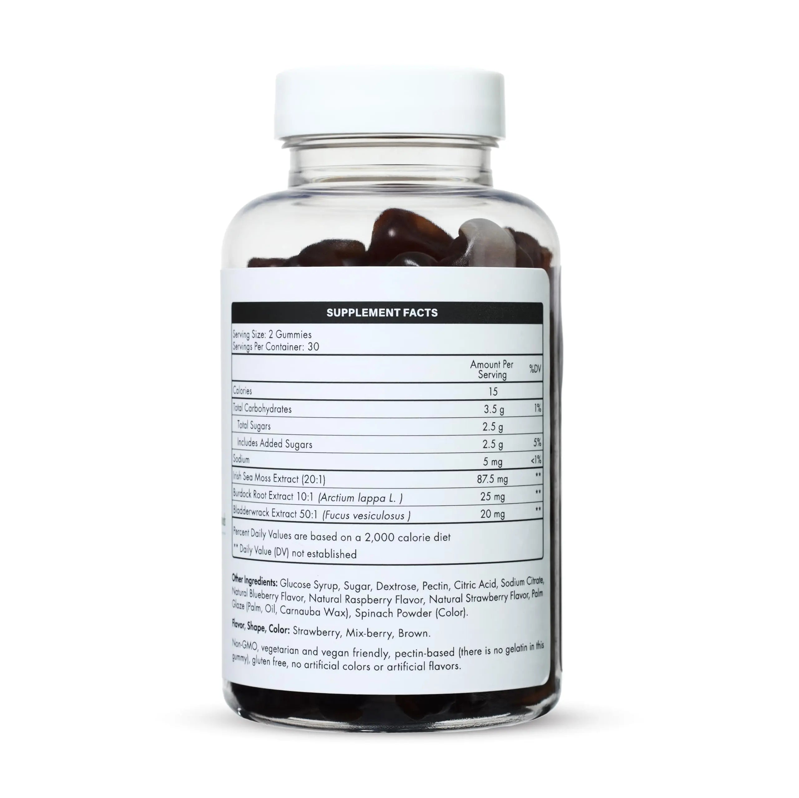 The EverÉ Natural Alchemy Sea Moss with Bladderwrack & Burdock Root – Vegan, Plant-Based Gummies with Minerals & Botanicals – Mixed-Berry Flavor, Non-GMO & Gluten-Free The EverÉ Natural Alchemynz supplements