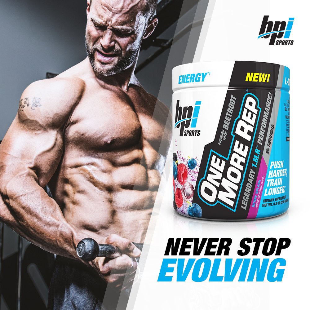 BPI Sports One More Rep Pre-Workout Powder - Increase Energy and Stamina - Intense BPI SportsAu supplements