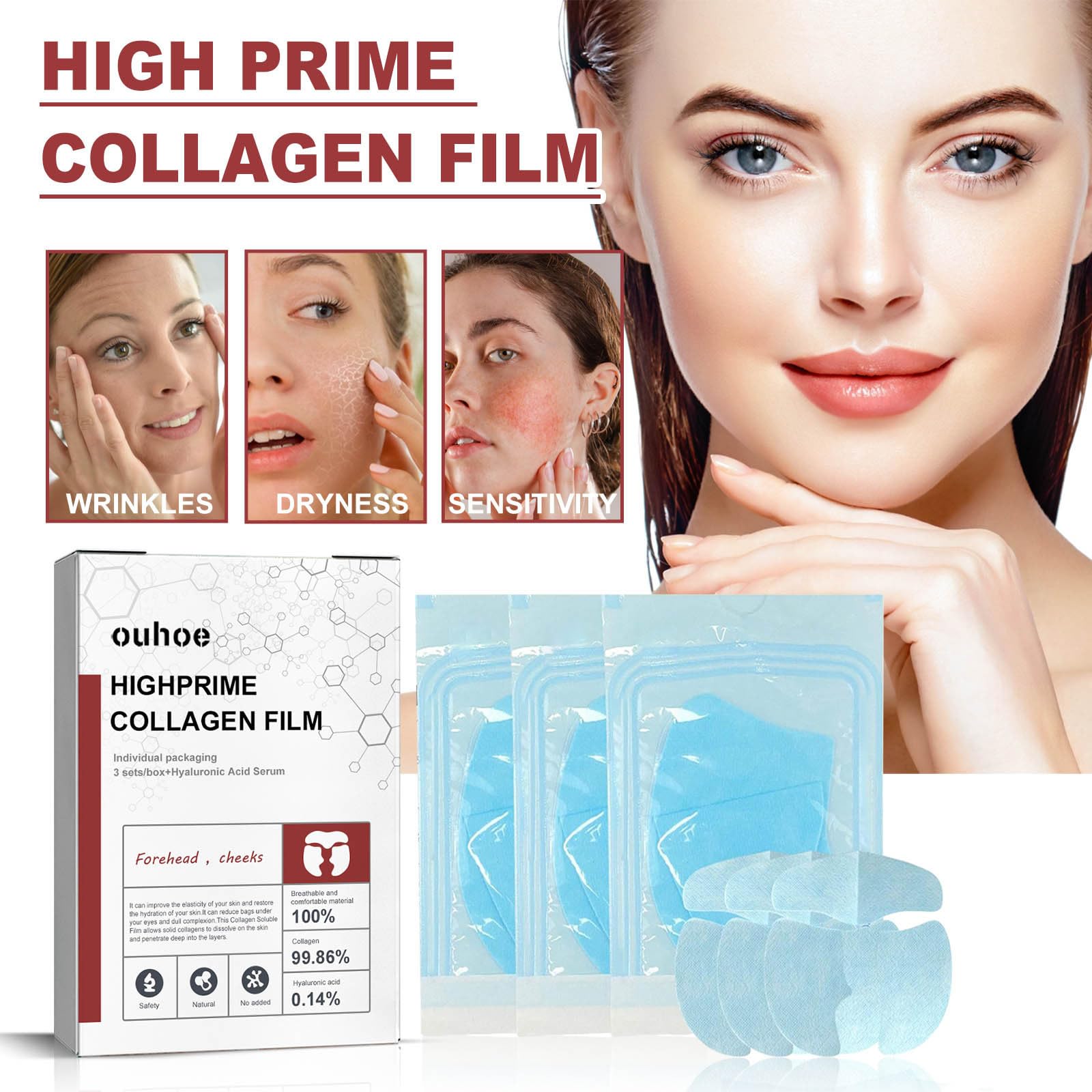Melting Collagen Film, Peptide Collagen Film, Soluble Collagen Supplement Film With Hydrolysed Collagen OrgrulAu supplements
