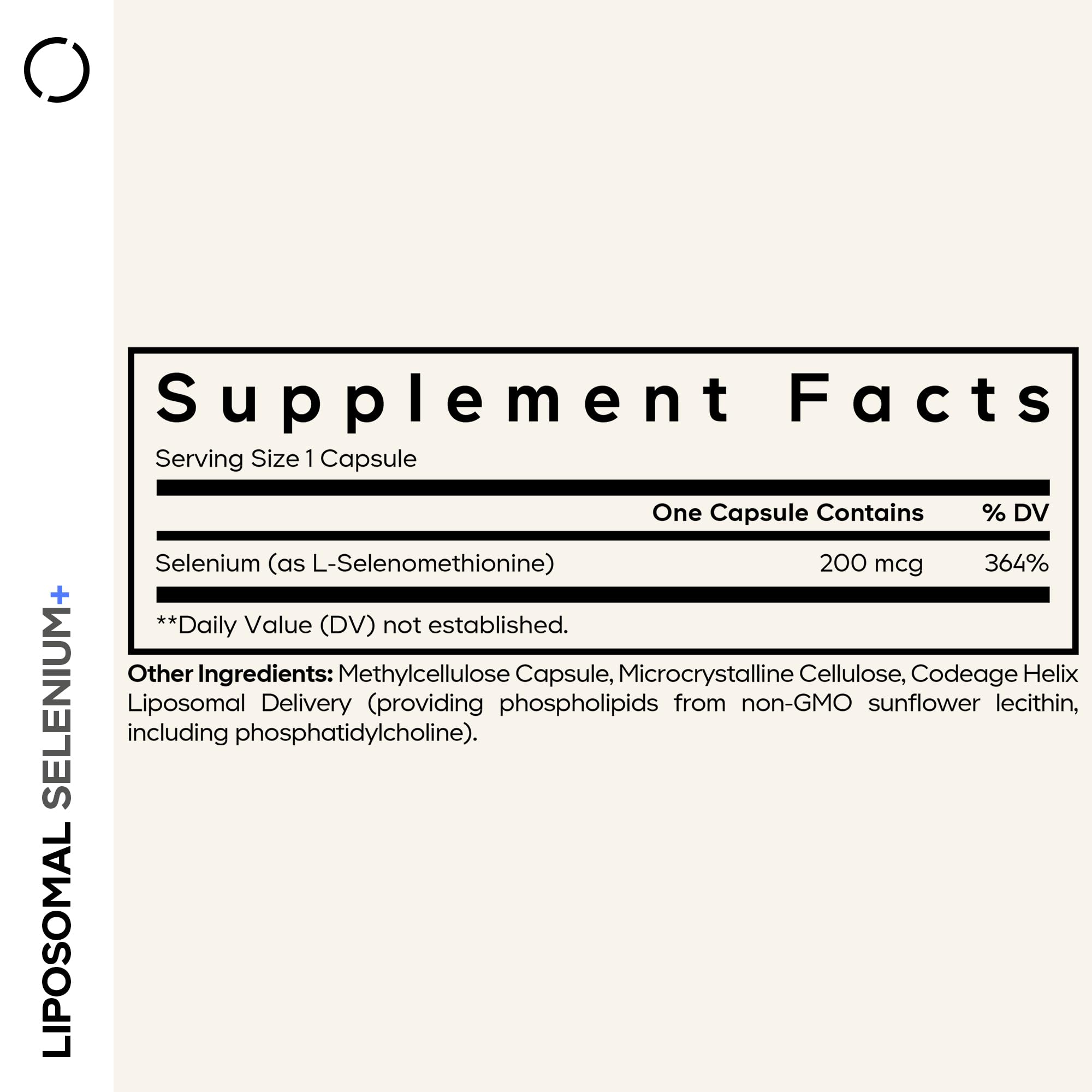 Codeage Selenium 200 mcg Supplement, 6-Month Supply, Immune Support, Mineral Cofactor Selenomethionine, Phospholipids, Vegan, Liposomal Delivery, 180 Capsules CodeageAu supplements