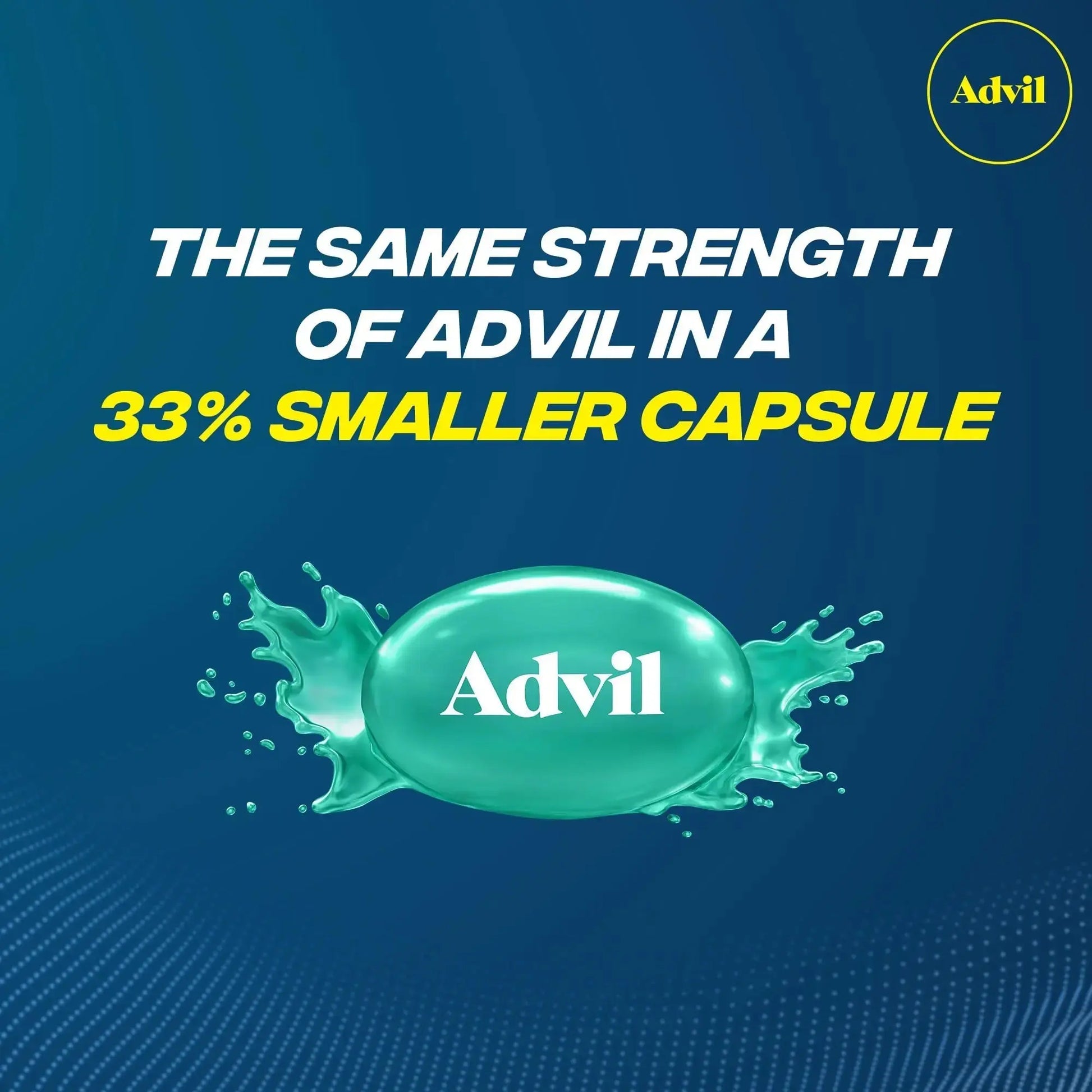 Advil Liqui-Gels minis Pain Reliever and Fever Reducer, Pain Medicine for Adults with Ibuprofen 200mg for Pain Relief - 50x2 Liquid Filled Capsules AdvilAu supplements