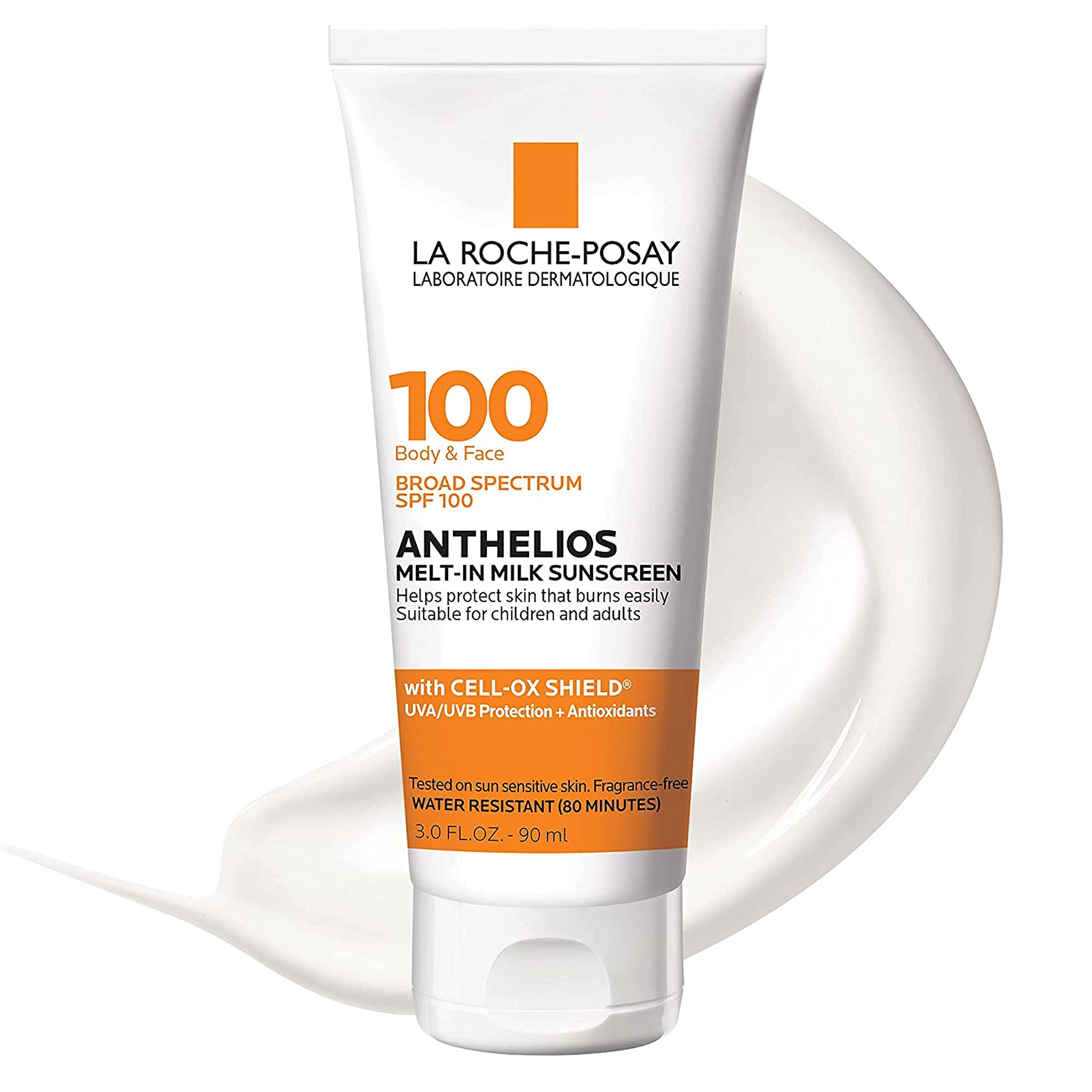 La Roche-Posay Anthelios Melt-in Milk Body & Face Sunscreen Lotion Broad La Roche-PosayUS supplements