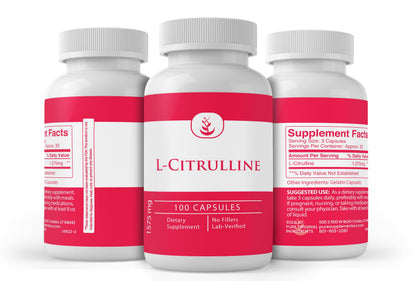 Pure Original Ingredients L-Citrulline, (100 Capsules) Always Pure, No Additives Or Fillers PURE ORIGINAL INGREDIENTSUS supplements