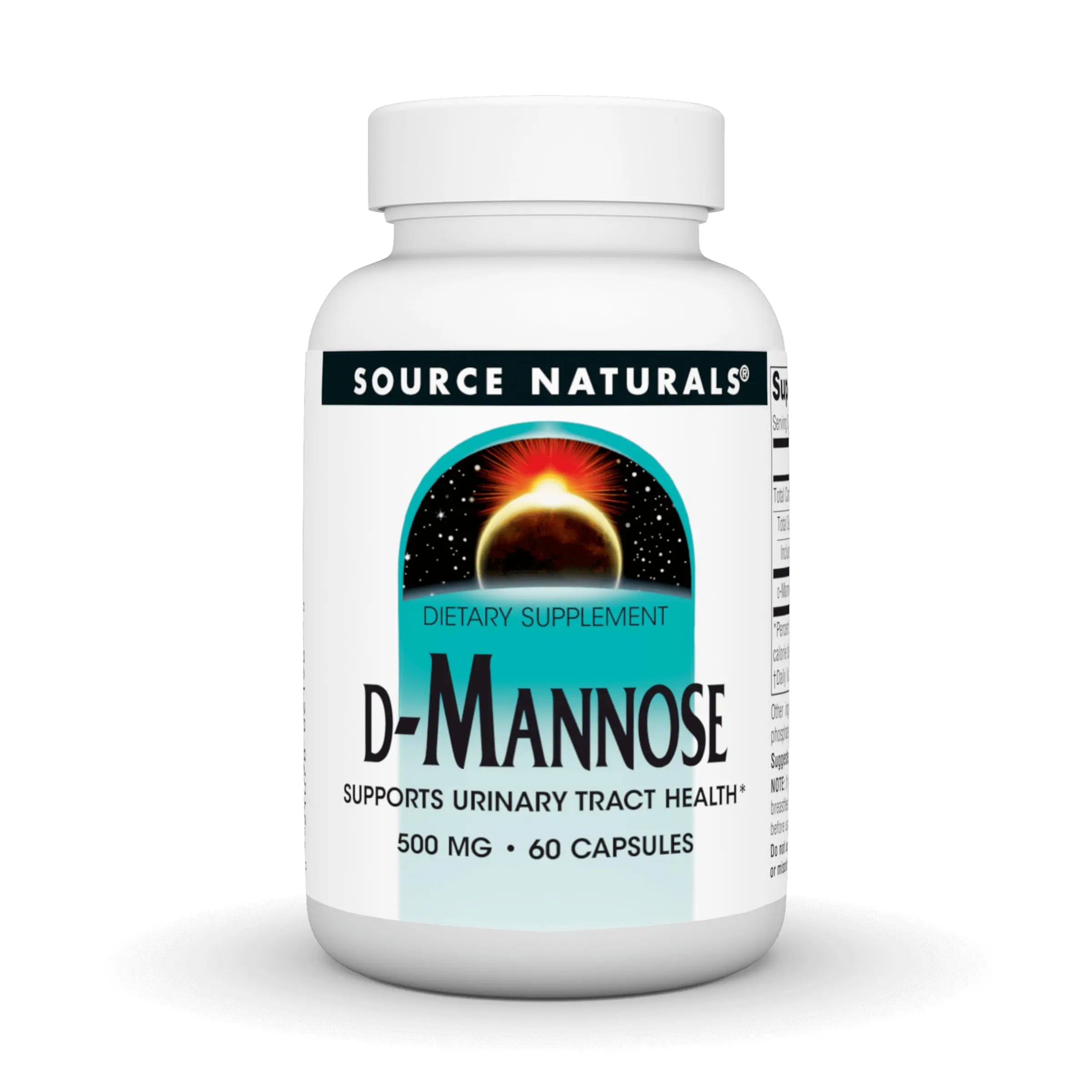 Source Naturals D-Mannose, Potent Urinary Tract & Bladder Health Support*, 500mg - 60 Capsules Source NaturalsAu supplements