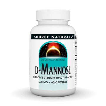 Source Naturals D-Mannose, Potent Urinary Tract & Bladder Health Support*, 500mg - 60 Capsules Source NaturalsAu supplements