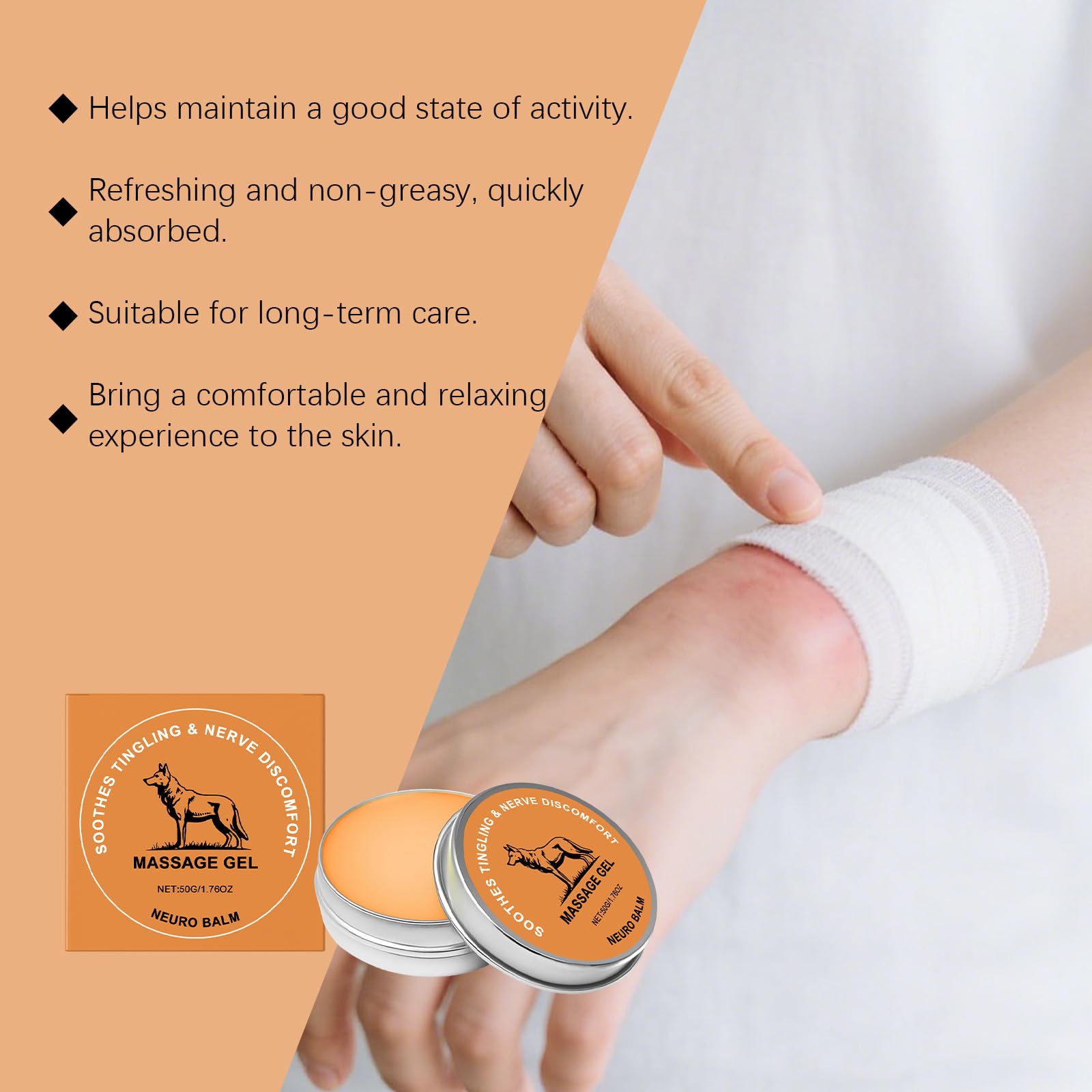 ZQDXSYN Neuro Balm, Joint & Muscle Soothing Cream, Joint Care Soothing Cream, Daily Body Care & Muscle Care (3PCS) ZQDXSYNAu supplements