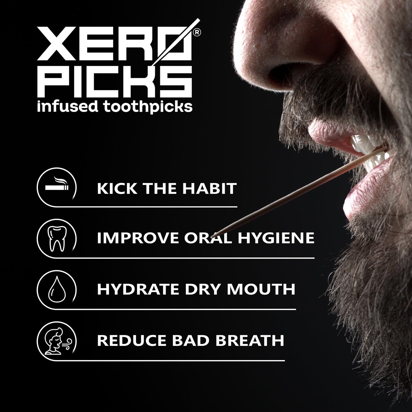 Xero Picks Infused Flavored Toothpicks to Help Quit Smoking - Nicotine Xero PicksUS supplements