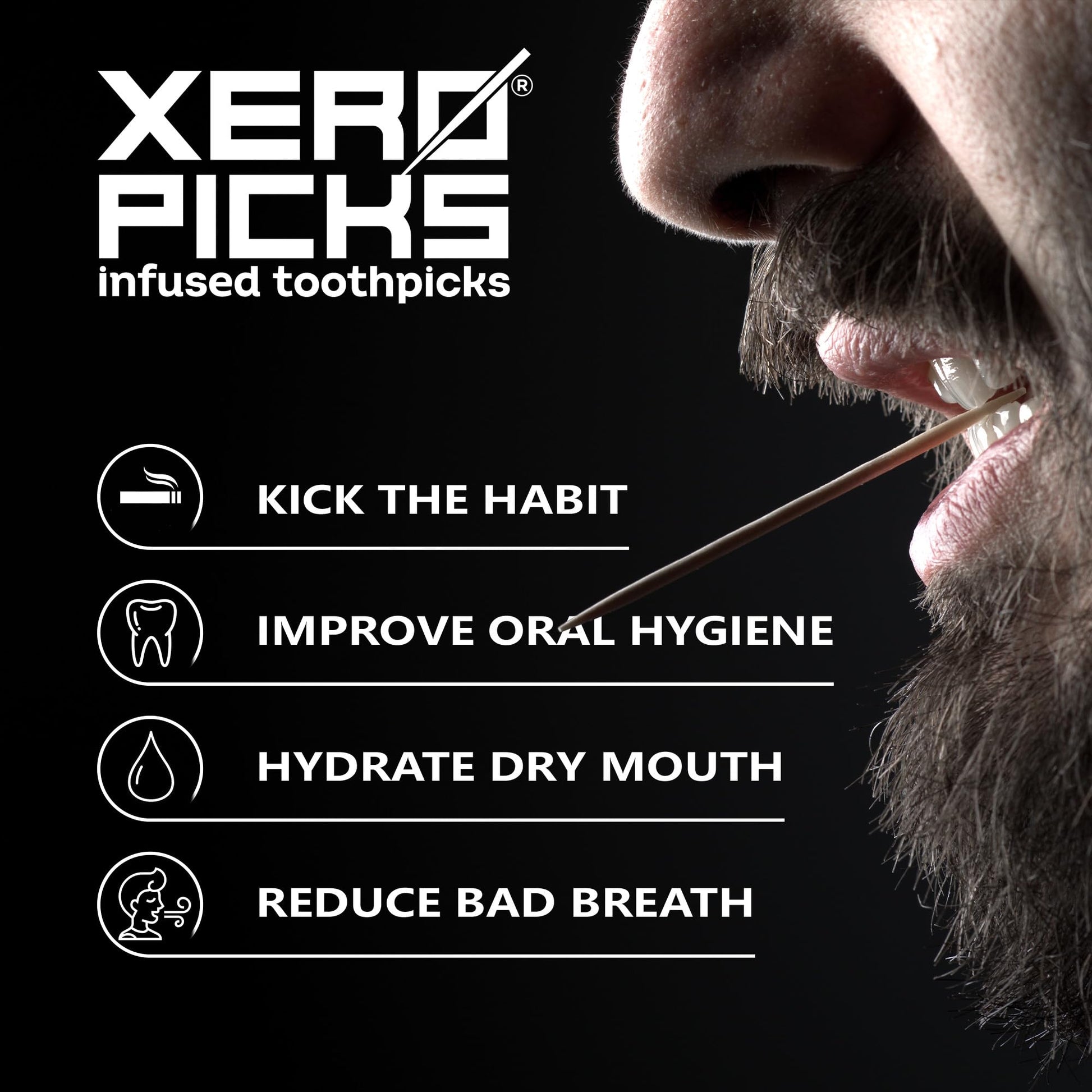 Xero Picks Infused Flavored Toothpicks to Help Quit Smoking - Nicotine Xero PicksAu supplements