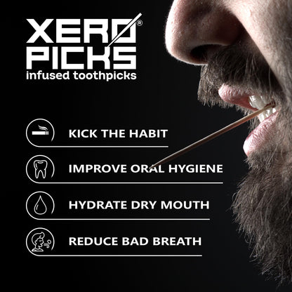 Xero Picks Infused Flavored Toothpicks to Help Quit Smoking - Nicotine Xero PicksUS supplements