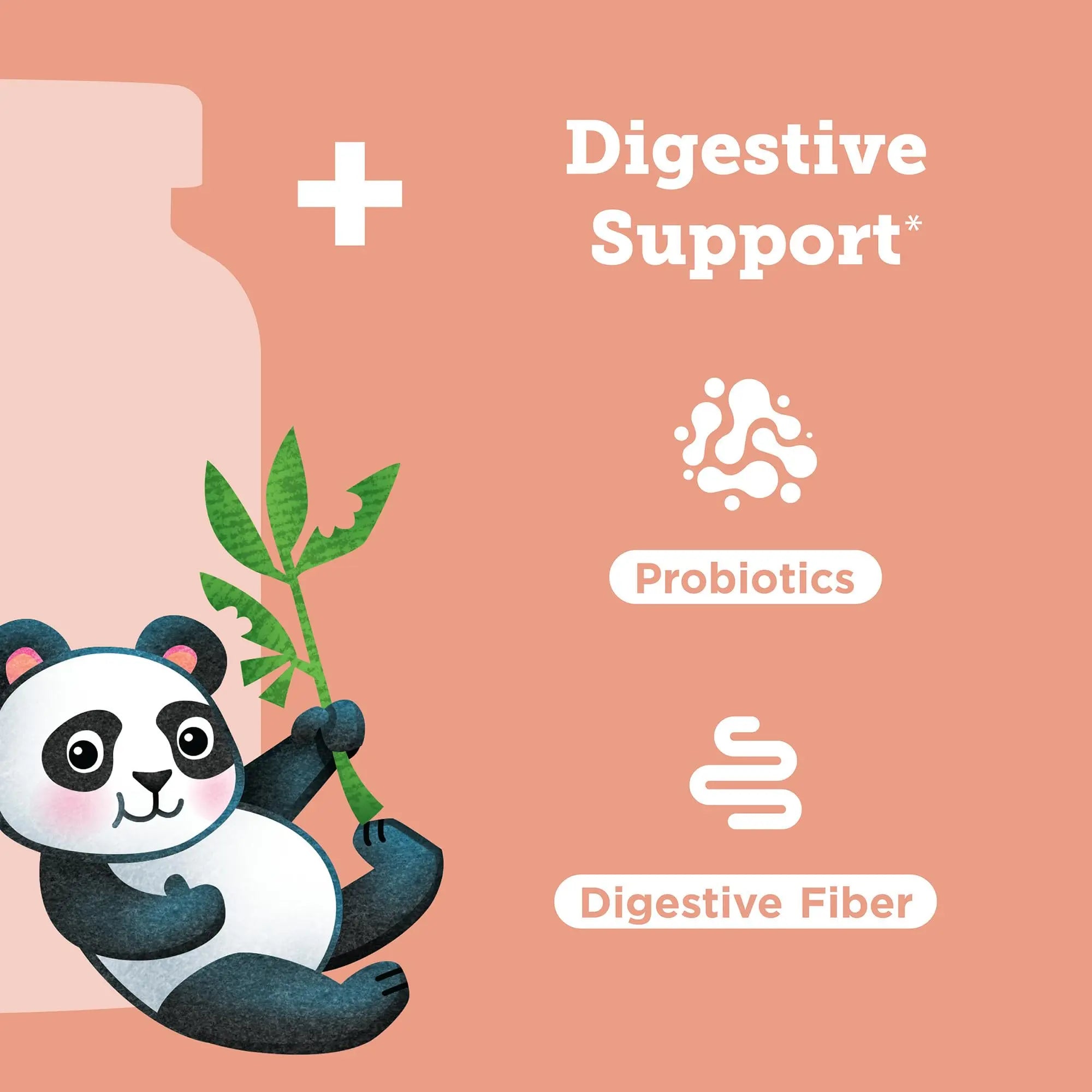 Hyland's Kids Multivitamin + Digestive Support Children's Supplement, Sugar Free Mixed Berry Flavored Gummies with Probiotics & Fiber, 60ct Bottle Hyland'sAu supplements