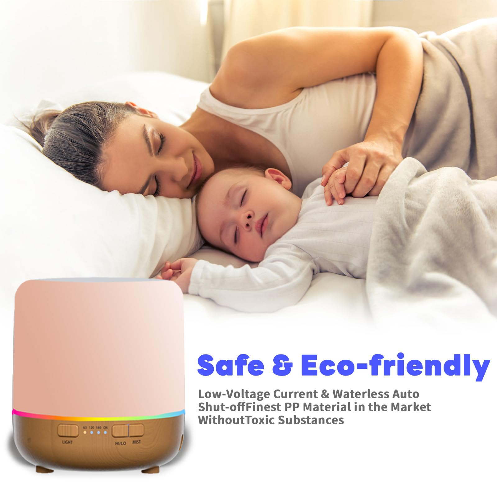 Otheya Scent Essential Oil Diffuser 2 Pack Max 200 ML Ultrasonic Cool Mist Humidifiers and Aromatherapy OtheyaAu supplements
