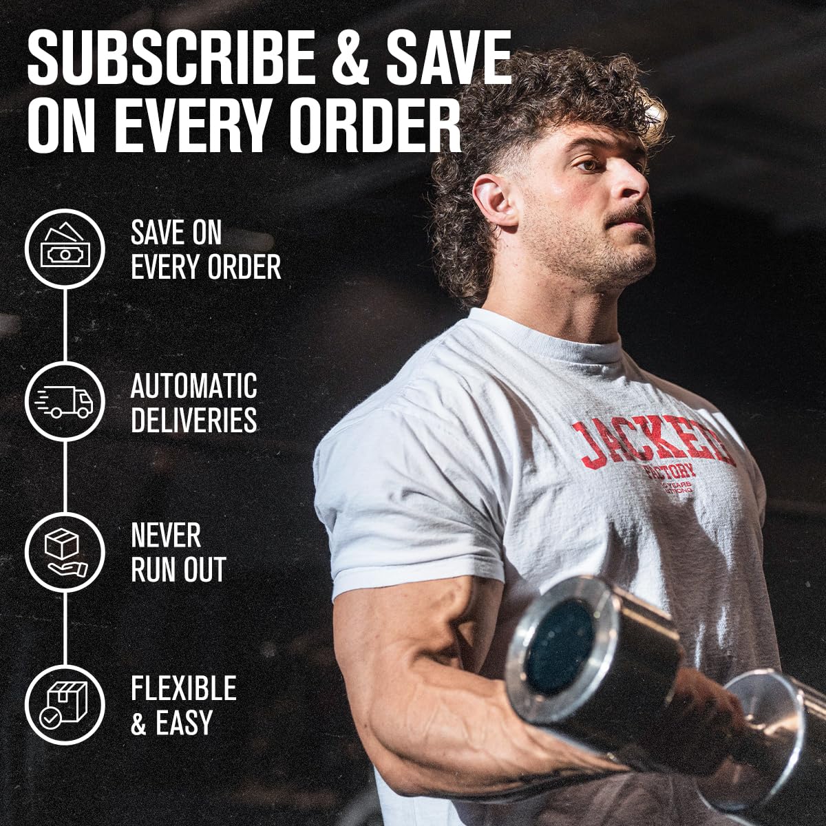 Jacked Factory NITROSURGE Shred Pre Workout Supplement - Energy Booster, Instant Strength Gains, Sharp Focus, Powerful Pumps - Nitric Oxide Booster & PreWorkout Powder Jacked FactoryUS supplements
