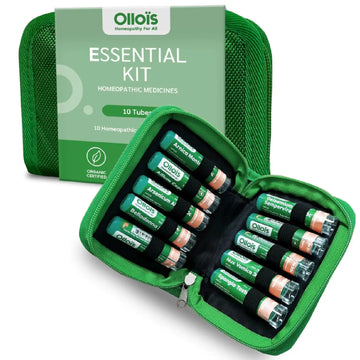 OLLOIS Essential Kit, 10 Organic, Lactose-Free, Vegan Homeopathic Remedies OLLOÏSAu supplements