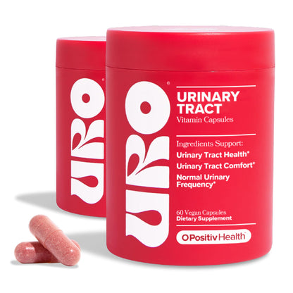 URO Urinary Tract Health Supplement for Women, 60 Count (Pack of 2) - Urinary Support O PositivUS supplements
