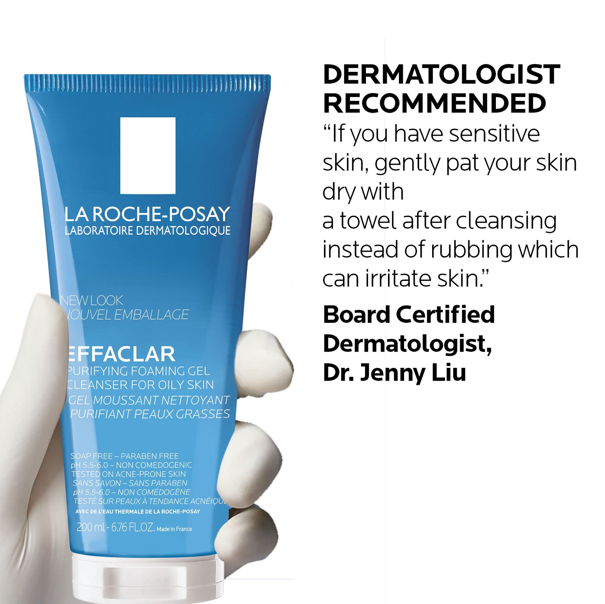 La Roche-Posay Effaclar Purifying Foaming Gel Cleanser for Oily Skin La Roche-PosayUS supplements