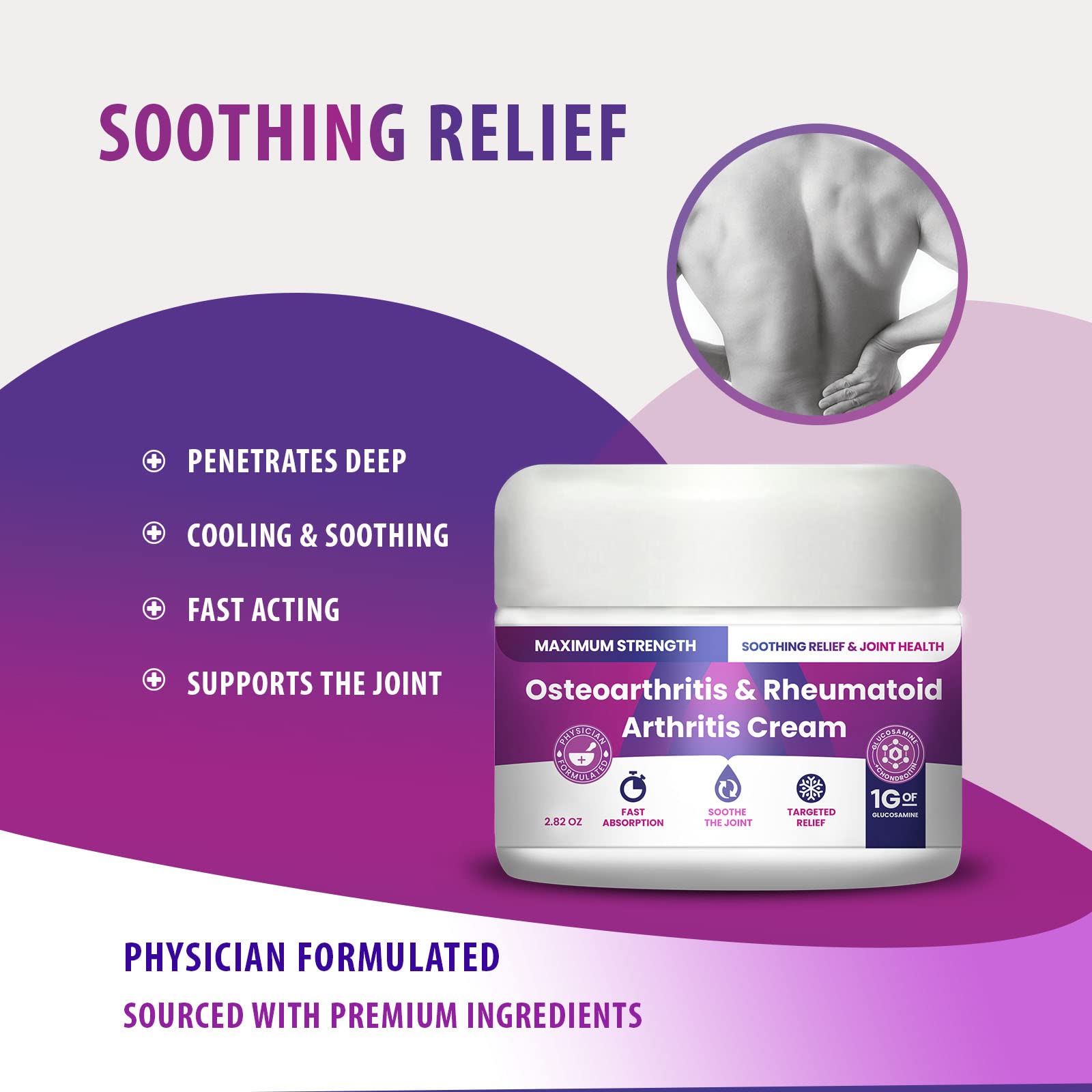 Osteoarthritis And Rhematoid Arthritis Cream By PMT – Soothing Relief For Your Knees and Hands. Includes 1 Gram Of Glucosamine; Arnica, Arginine, Glucosamine, Aloe - Cooling relief for Hands and Knees M PAIN MANAGEMENT TECHNOLOGIESAu supplements