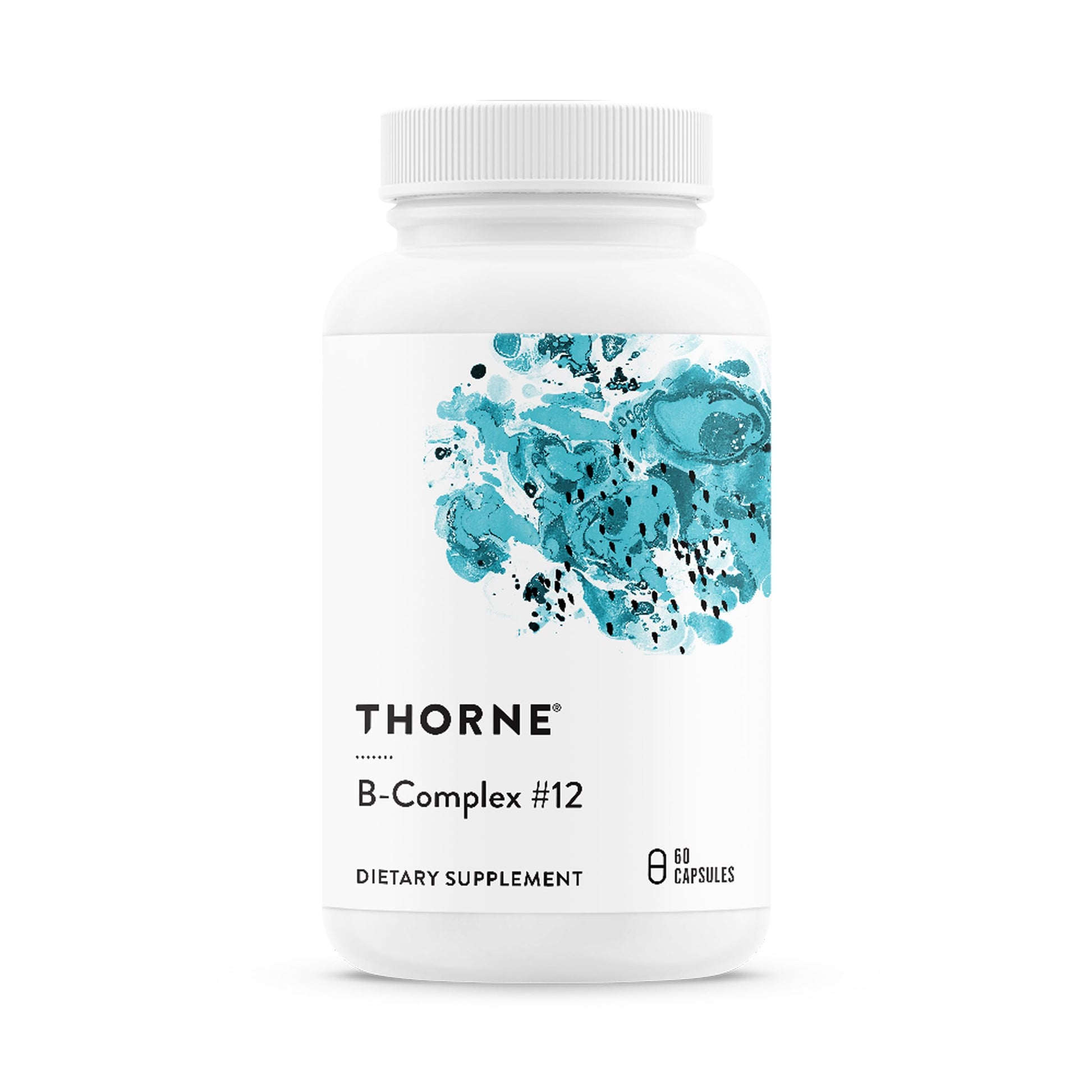 THORNE - B-Complex #12 - Vitamin B Complex with Active B12 and Folate - 60 Capsules THORNEAu supplements