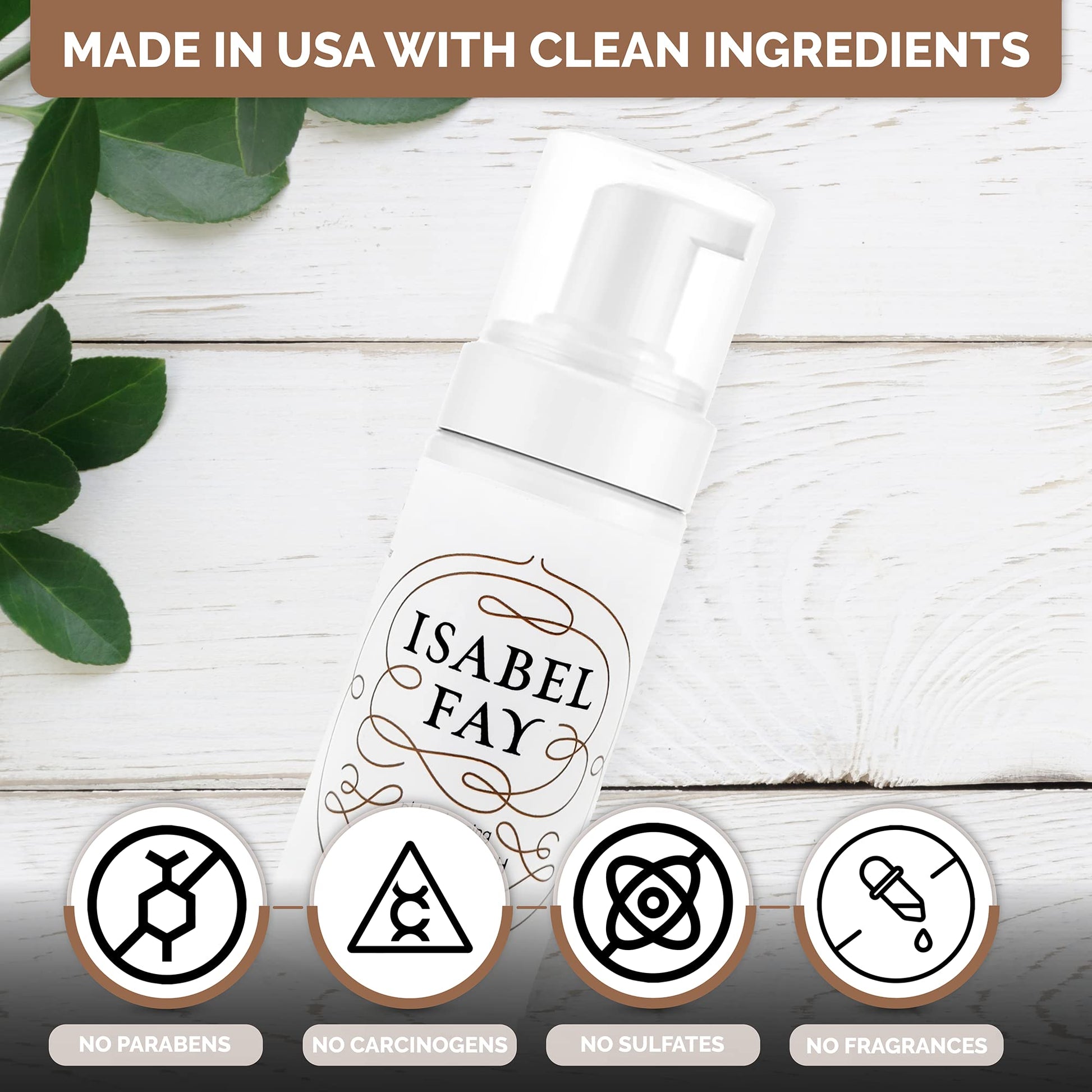 Isabel Fay ph Balanced Feminine Intimate Foam Wash gentle and safe for sensitive skin Isabel FayAu supplements